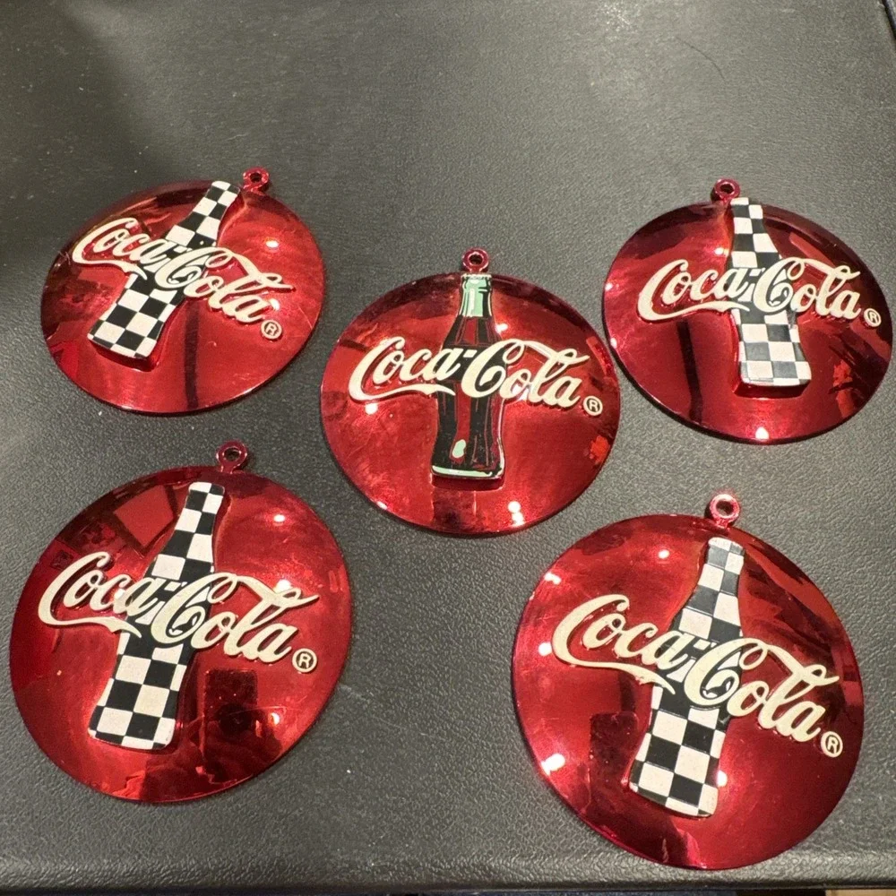 Coca-Cola Racing Family 2000 Nascar Christmas Ornament Stuart, Gordon, Elliot